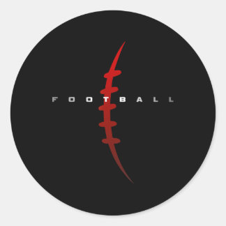 Sticker Rond Vêtements de football américain