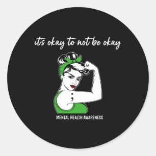 Sticker Rond Vêtements pour la dépression chez les hommes pour