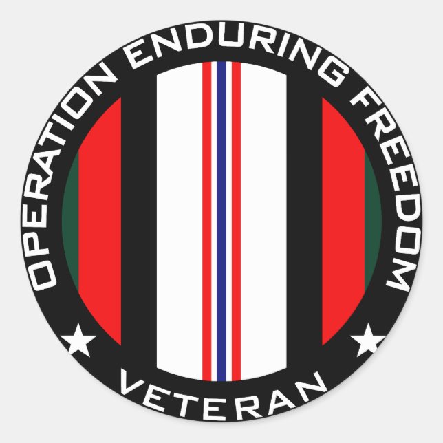 Sticker Rond Vétérinaire de l'OEF (Devant)