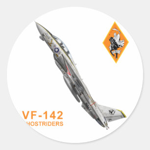 Sticker Rond VF-142 Ghostriders
