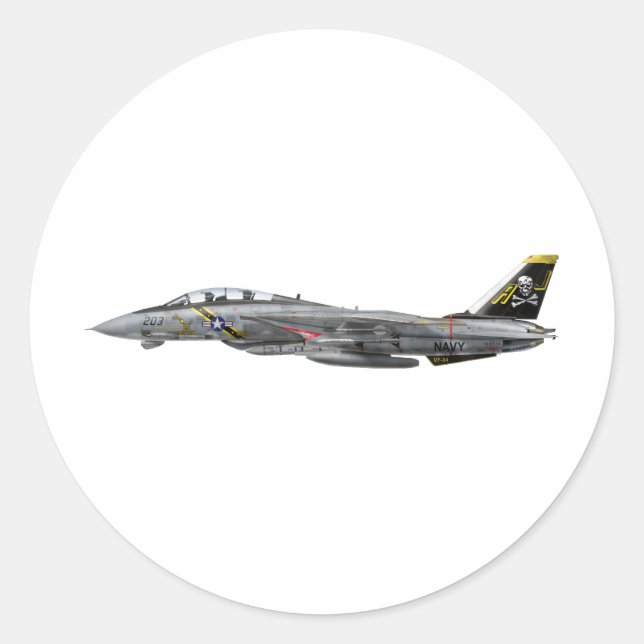 Sticker Rond vf-84 f-14 Tomcat (Devant)