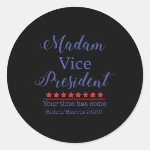 Sticker Rond Vice-Président Kamala Harris