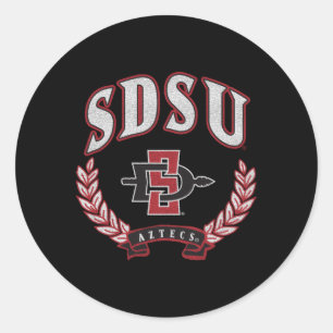 Sticker Rond Victoire de l'État de San Diego Aztecs