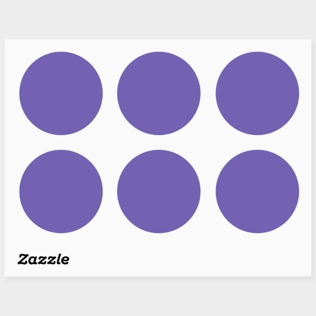 Sticker Rond Vide Créer Vos Propres Personnalisés (Feuille)