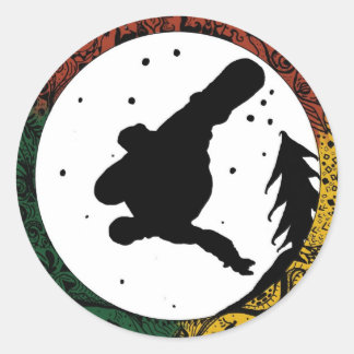 Sticker Rond Vie