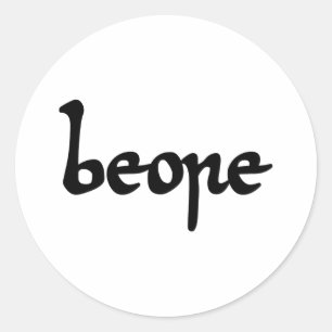 Sticker Rond Vielle bière anglaise