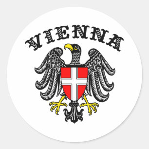 Sticker Rond Vienne