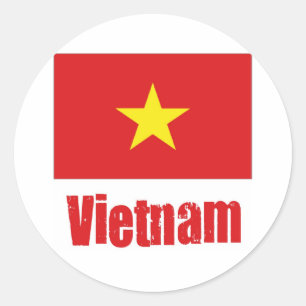 Sticker Rond Viet Nam