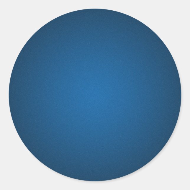 Sticker Rond Vignette bleu-noir gris (Devant)