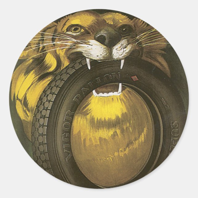 Sticker Rond Vigor (Devant)