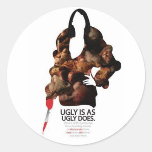 Sticker Rond Vilain, Tout Comme Vilain
