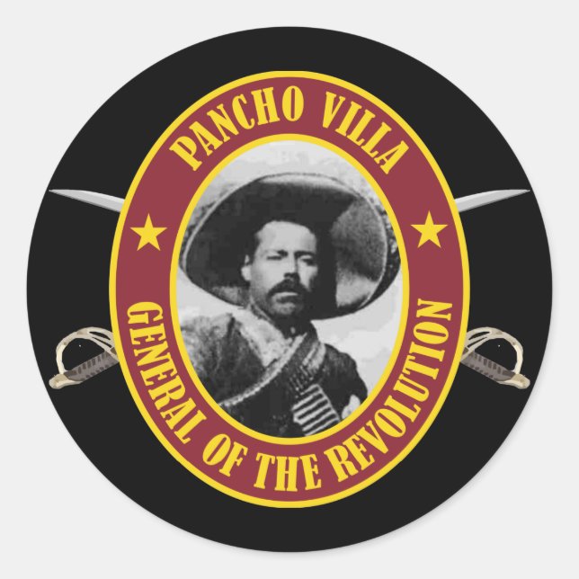 Sticker Rond Villa Francisco "Pancho" (Devant)