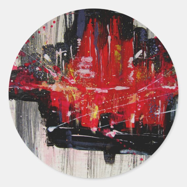 Sticker Rond ville (Devant)