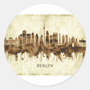 Sticker Rond Ville de Berlin