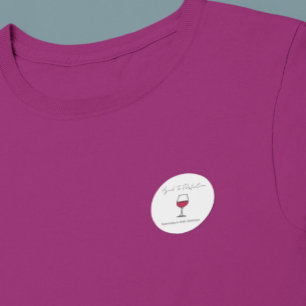 Sticker Rond Vin Vieilli à la Perfection 50e Anniversaire