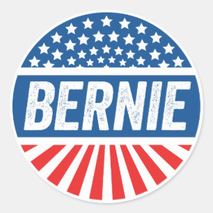 Sticker Rond Vintage Bernie
