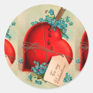 Sticker Rond Vintage Big Red