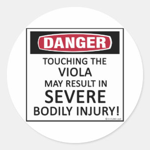 Sticker Rond Viola