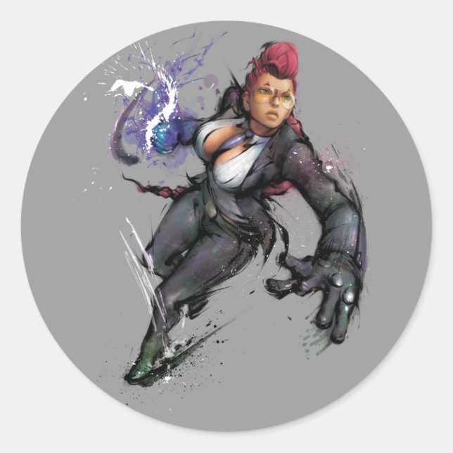 Sticker Rond Viper Dash (Devant)