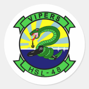 Sticker Rond Vipers HSL-48