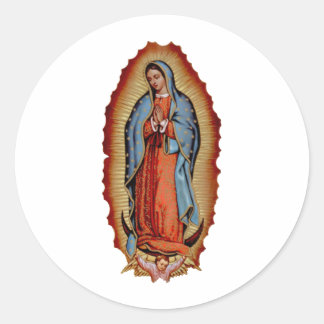 STICKER ROND VIRGEN DE GUADALUPE COLECTION