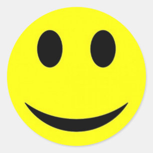 Sticker Rond visage
