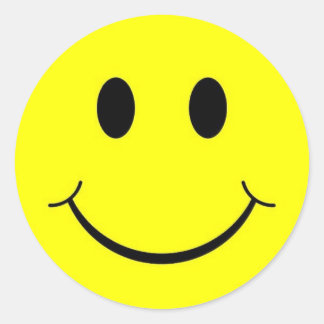 Sticker Rond visage