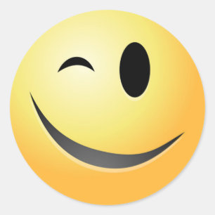 STICKER ROND VISAGE DE FENÊTRE