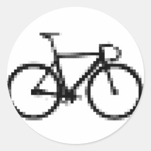 Sticker Rond Vitesse de Pixed