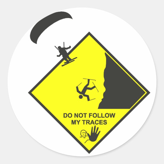 Sticker Rond vitesse de vitesse (Devant)