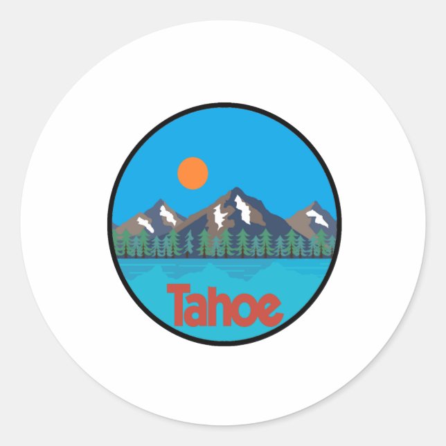 STICKER ROND VOICI TAHOE (Devant)