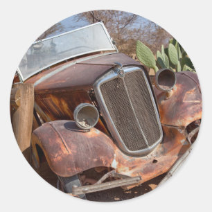 Sticker Rond Voiture de coffre