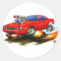Voiture rouge Camaro 1979-81