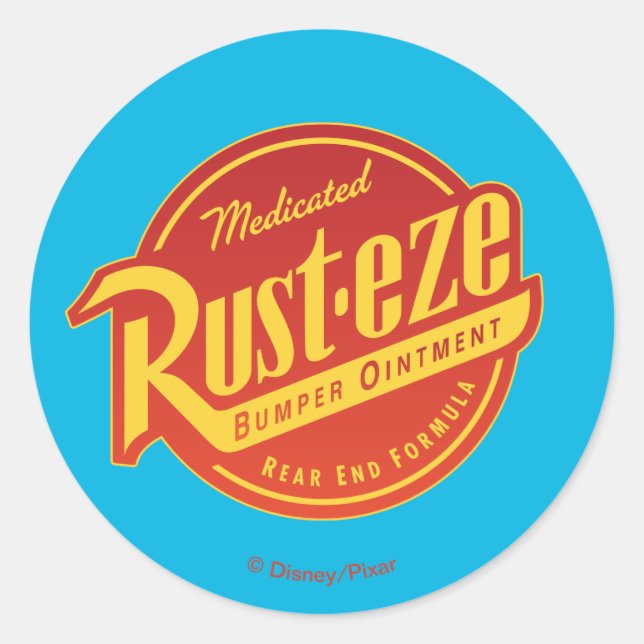 Sticker Rond Voitures 3 | Logo de l'aile rouille (Devant)