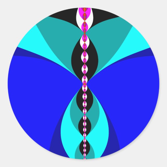 Sticker Rond Voler (Devant)