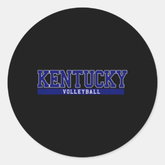 Sticker Rond Volley-ball du Kentucky