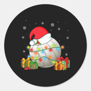 Sticker Rond Volley-ball Sports Noël Noël Noël Noël Noël Noël N
