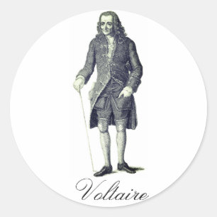 Sticker Rond Voltaire
