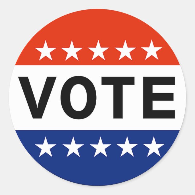 Sticker Rond Vote (Devant)