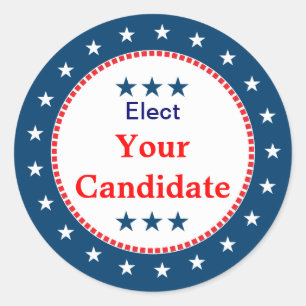 Sticker Rond Vote 2012