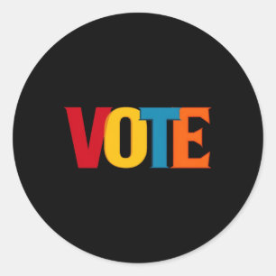 Sticker Rond Vote 2024