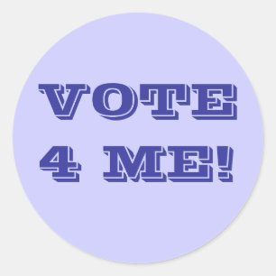 STICKER ROND VOTE 4 JE !