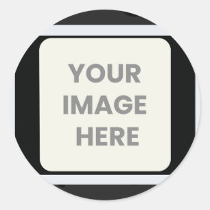 Sticker Rond Votre image ici