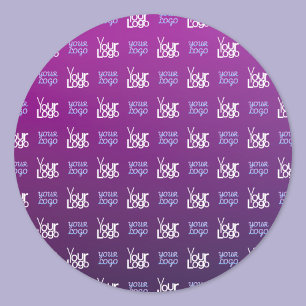 Sticker Rond Votre logo 2 Images téléchargées ou logos profes
