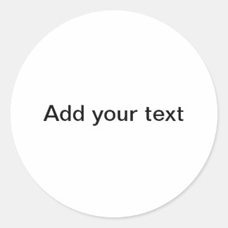 Sticker Rond "Votre toile"