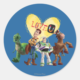 Sticker Rond Vous aimez