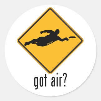 Sticker Rond Vous avez de l'air ?