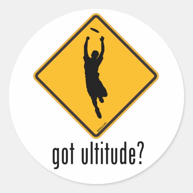 Sticker Rond Vous avez l'Ultitude ? (Devant)