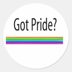 Sticker Rond Vous êtes fier ?