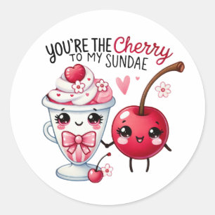 Sticker Rond Vous êtes le Cerisier de My Sundae -